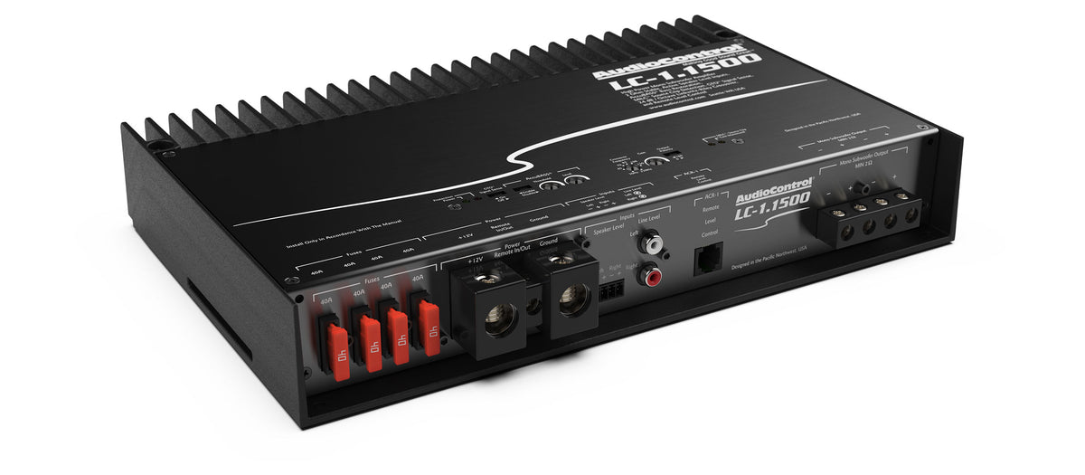 AudioControl LC-1.1500 High-Power Mono Subwoofer Amplifier