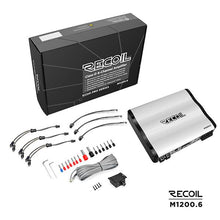 RECOIL M1200.6 SIX CHANNEL AMP