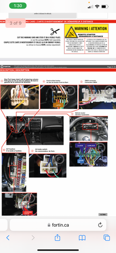 Nissan Altima (Push to Start) (2007-2012) Remote Car Starter Plug 'n Play Kit