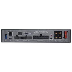 MUSWAY D8 8 CHANNEL DSP AMPLIFIER 10 CHANNELS DSP OUTPUTS