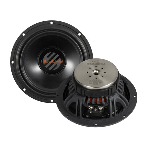 MUSWAY MG6.2W  6 1/2 MIDBASS SPEAKERS 125 WATTS RMS