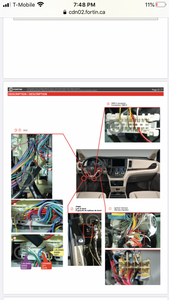 Toyota Sienna (H Key) (2015-2020) Remote Car Starter Plug 'n Play Kit
