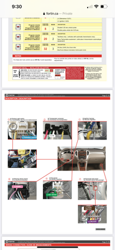 Toyota Highlander (Standard Key) (2004-2007) Remote Car Starter Plug 'n Play Kit